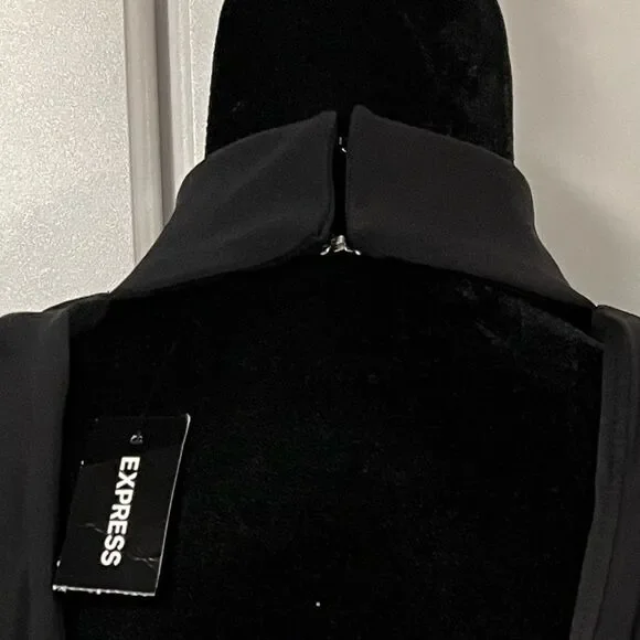 Express Black Thong Bodysuit - Picture 3 of 5